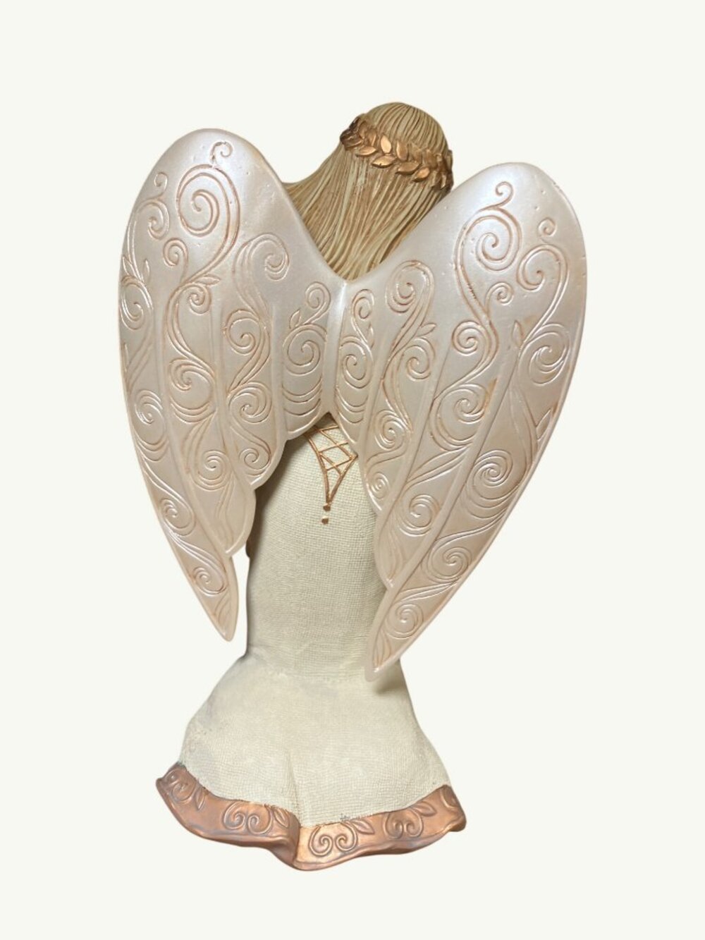 Legacy Of Love Angel Figurine May The Peace Of God Be With You Always Text - Picture 5 of 10
